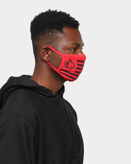 Culture Kings NFS Flag Face Mask Red/Black