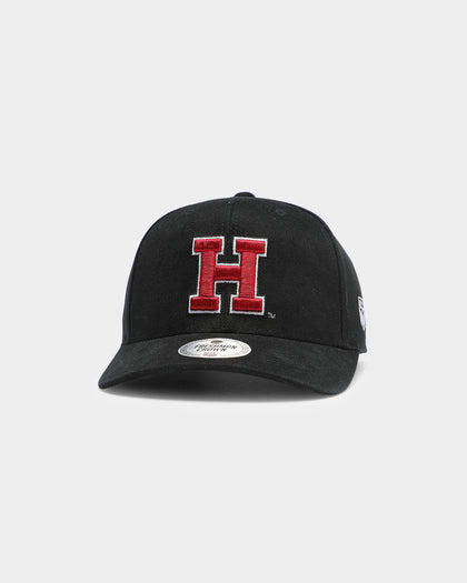 NATIONAL COLLEGIATE ATHLETIC ASSC Harvard Crimson Freshman Crown Snapback Black