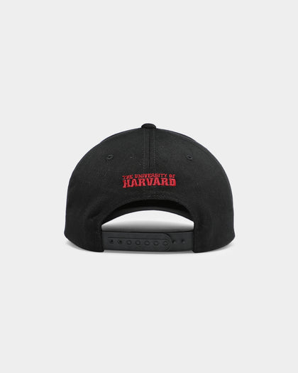 NATIONAL COLLEGIATE ATHLETIC ASSC Harvard Crimson Freshman Crown Snapback Black