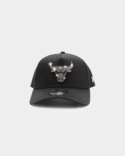 New Era Chicago Bulls 'Diamante' 9FORTY A-Frame Snapback Black/Silver
