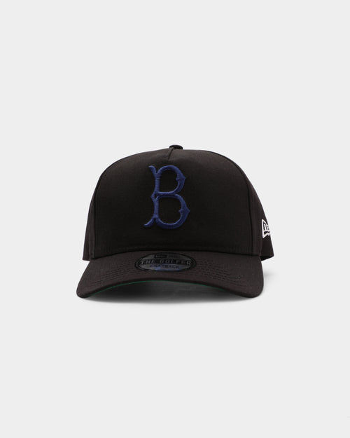 New Era Brooklyn Dodgers Cooperstown Old Golfer Snapback Black