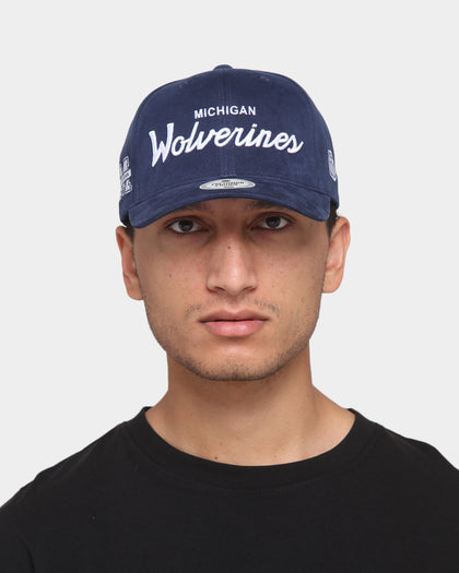 NATIONAL COLLEGIATE ATHLETIC ASSC Michigan Wolverines Freshman Crown Snapback Navy