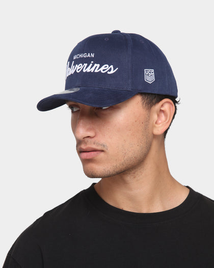 NATIONAL COLLEGIATE ATHLETIC ASSC Michigan Wolverines Freshman Crown Snapback Navy