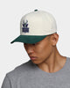 Mitchell & Ness Milwaukee Bucks Pro Crown Snapback Off White/Green