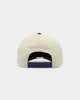 Mitchell & Ness New Orleans Pelicans Pro Crown Snapback Off White/Purple