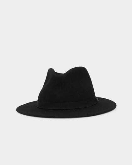 Brixton Messer Packable Fedora Black/Black