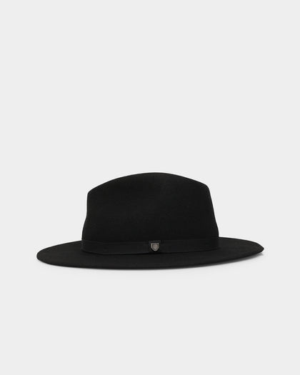 Brixton Messer Packable Fedora Black/Black