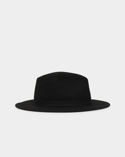 Brixton Messer Packable Fedora Black/Black
