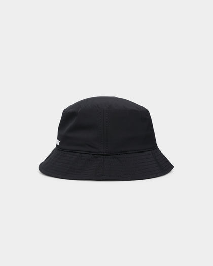 Fred Perry Laurel Wreath Branded Bucket Hat Black