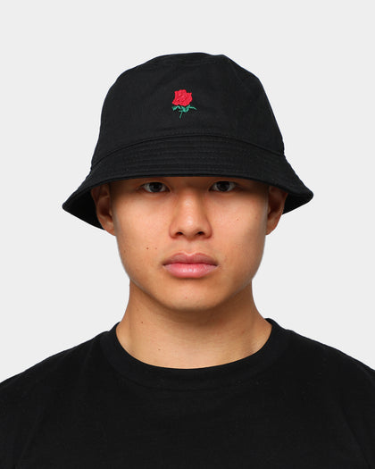Goat Crew Rose Bucket Hat Black