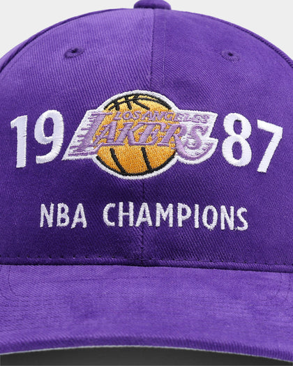 Mitchell & Ness Los Angeles Lakers Finals History Deadstock Snapback Purple