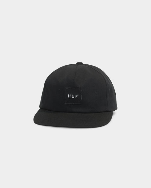 Huf Essential Unstructured Snapback Black