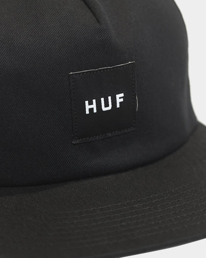 Huf Essential Unstructured Snapback Black