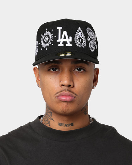 New Era Los Angeles Dodgers Paisley 59FIFTY Fitted Black