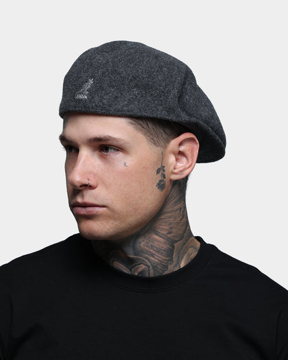 Kangol Wool 504 Cap Drak Flannel