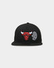 New Era Chicago Bulls 'Patchwork Paisley Undervisor' 59FIFTY Fitted Black