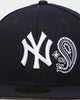 New Era New York Yankees 'Patchwork Paisley Undervisor' 59FIFTY Fitted Navy