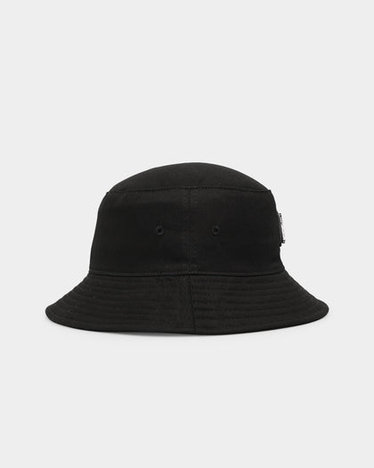 Loiter Metallic Badge Bucket Hat Black