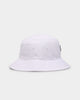 Loiter Metallic Badge Bucket Hat White
