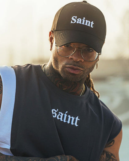 Saint Morta Alpha 6 Panel Strapback Black