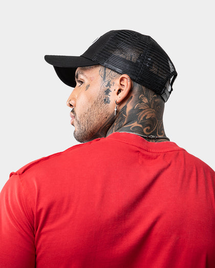 Saint Morta Canal X Trucker Snapback Black/White