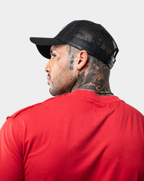 Saint Morta Canal X Trucker Snapback Black/White