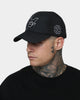 The Anti Order Anti Money Sport 6 Panel Strapback Black/White