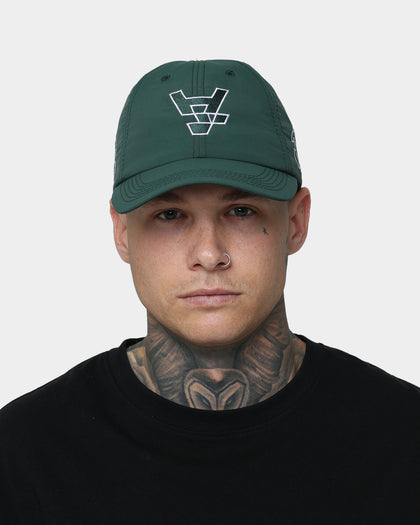 The Anti Order Anti Money Sport 6 Panel Strapback Forest Green/White