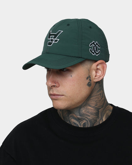 The Anti Order Anti Money Sport 6 Panel Strapback Forest Green/White