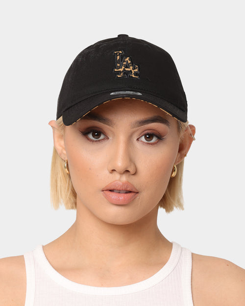 New Era Women's Los Angeles Dodgers 'Leopard' 9TWENTY Strapback Black/Leopard