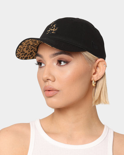 New Era Women's Los Angeles Dodgers 'Leopard' 9TWENTY Strapback Black/Leopard