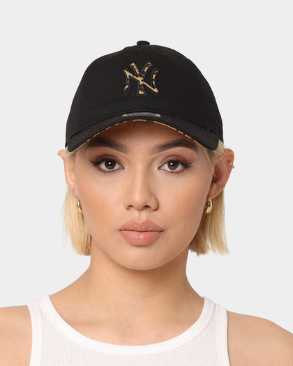 New Era Women's New York Yankees 'Leopard' 9TWENTY Strapback Black/Leopard