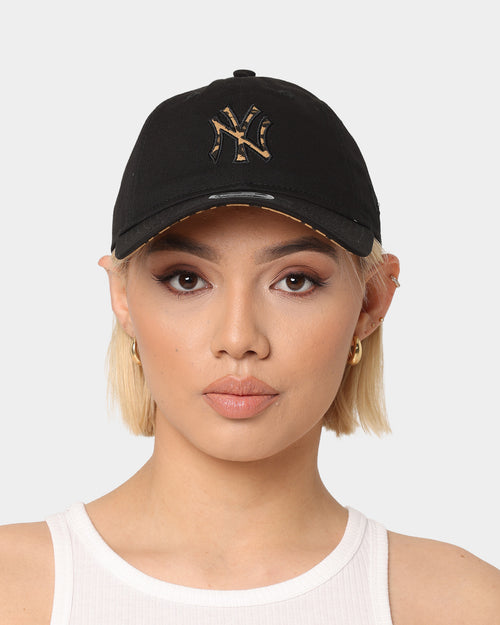 New Era Women's New York Yankees 'Leopard' 9TWENTY Strapback Black/Leopard