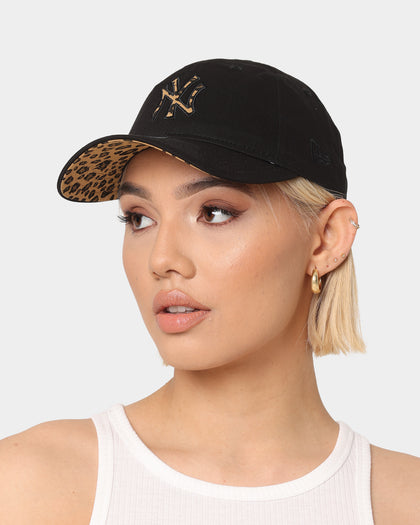New Era Women's New York Yankees 'Leopard' 9TWENTY Strapback Black/Leopard