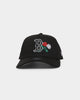New Era Boston Red Sox 'Rose Crossover' 9FORTY A-Frame Snapback Black/White
