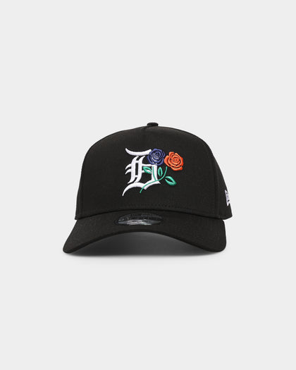 New Era Detroit Tigers 'Rose Crossover' 9FORTY A-Frame Snapback Black/White