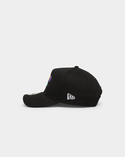 New Era Los Angeles Dodgers 'Rose Crossover' 9FORTY A-Frame Snapback Black/White