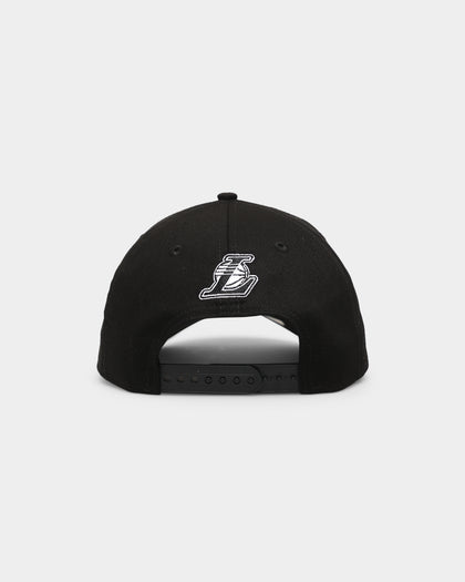 New Era Los Angeles Lakers 'Rose Crossover' 9FORTY A-Frame Snapback Black/White