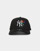 New Era New York Yankees 'Rose Crossover' 9FORTY A-Frame Snapback Black/White