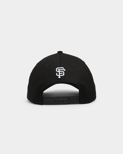 New Era San Francisco Giants 'Rose Crossover' 9FORTY A-Frame Snapback Black/White