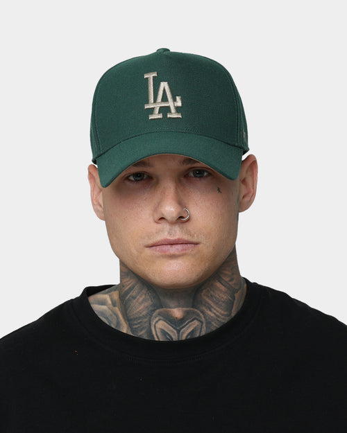 47 Brand Los Angeles Dodgers 'Dark Seaweed' MVP DT Snapback Dark Green/Khaki
