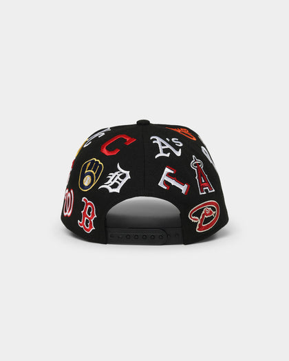 New Era MLB 'All Over League' 9FORTY K-Frame Snapback Black