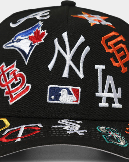 New Era MLB 'All Over League' 9FORTY K-Frame Snapback Black