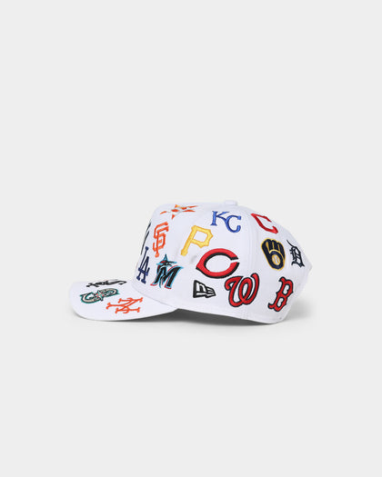 New Era MLB 'All Over League' 9FORTY K-Frame Snapback White