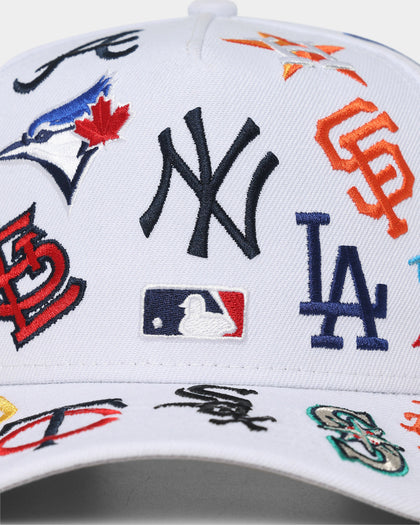 New Era MLB 'All Over League' 9FORTY K-Frame Snapback White