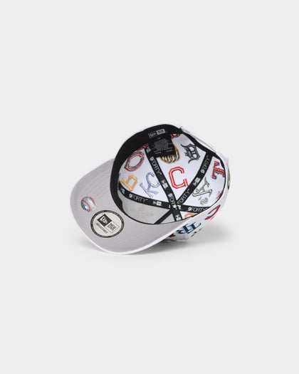 New Era MLB 'All Over League' 9FORTY K-Frame Snapback White