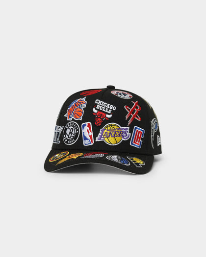 New Era NBA 'All Over League' 9FORTY K-Frame Snapback Black