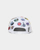 New Era NBA 'All Over League' 9FORTY K-Frame Snapback White