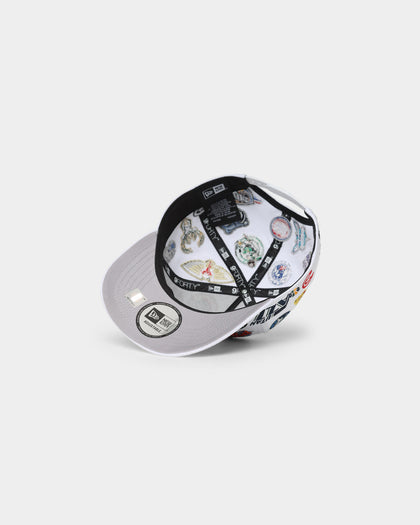 New Era NBA 'All Over League' 9FORTY K-Frame Snapback White