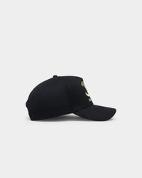 Crooks & Castles CC Medusa Lux Snapback Black/Gold